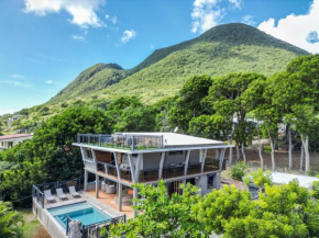 Villa Kaléna 4 chambres, plage à 50m, randonnée morne larcher, vue mer, rooftop